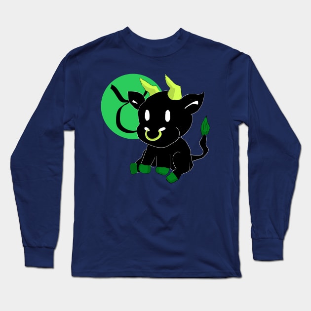 taurus bean Long Sleeve T-Shirt by allthebeanz